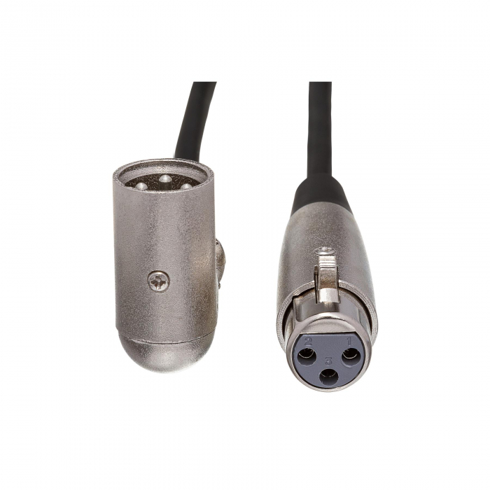 Hosa XRR-103 - Cablu Interconectare XLR Tata 90 grade la XLR Mama - 0.9m [4]