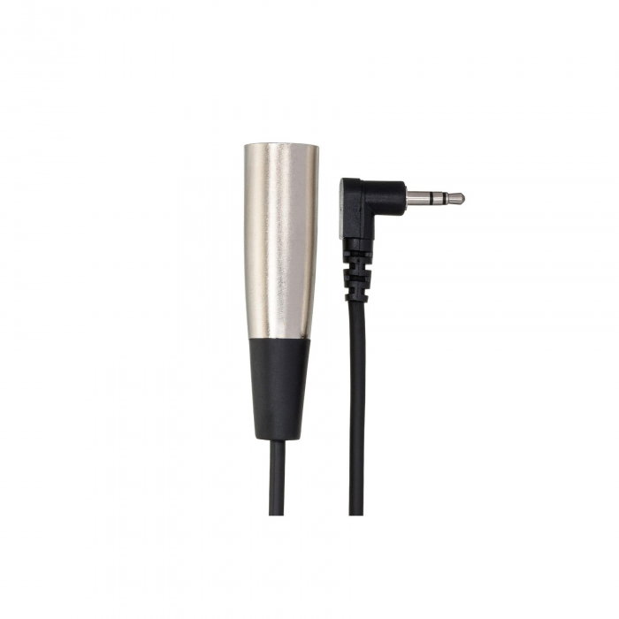 Hosa XVM-101M -  Cablu microfon Camcorder, XLR Tata la Jack 3.5mm Tata Mono 90 grade - 0.3m [2]