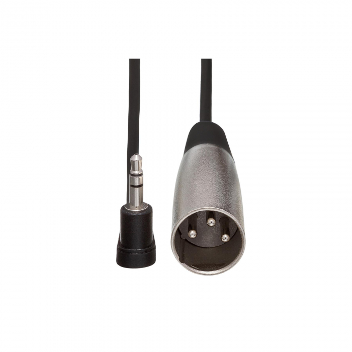 Hosa XVM-101M -  Cablu microfon Camcorder, XLR Tata la Jack 3.5mm Tata Mono 90 grade - 0.3m [3]