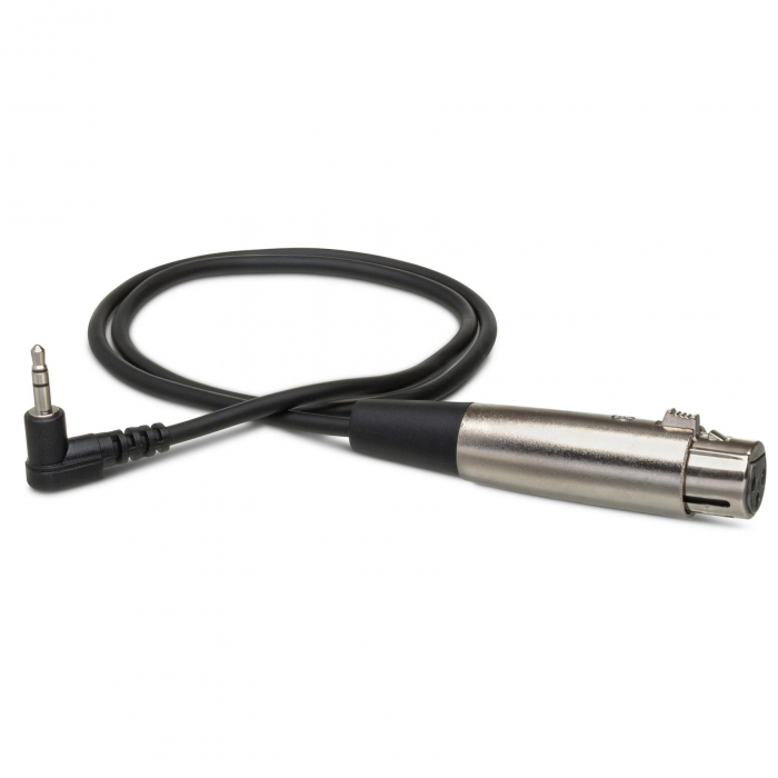 Hosa XVM-105F - Cablu microfon Camcorder, XLR Mama la Jack 3.5mm Tata Mono 90 grade - 1.5m [3]