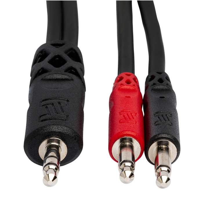 Hosa YMM 152 - Splitter Audio - Jack 3.5mm Tata Stereo la 2 x Jack 3.5mm Tata Mono [4]