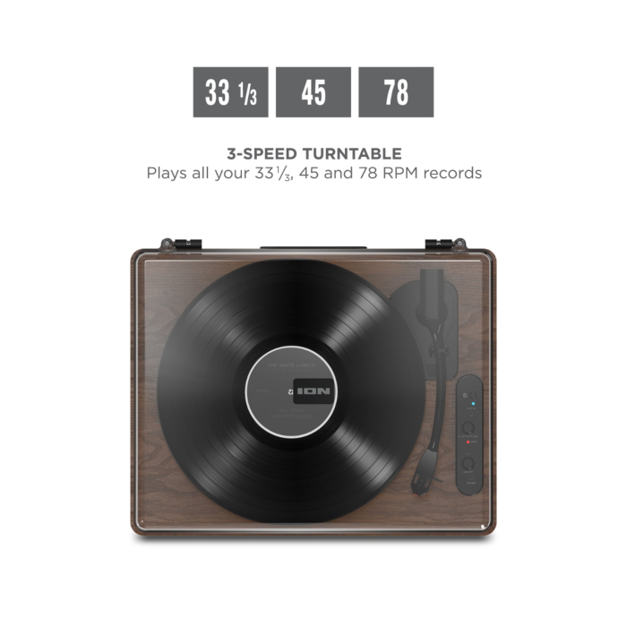 ION Audio Luxe LP - Pick-up cu Bluetooth si Boxe Stereo incorporate [11]
