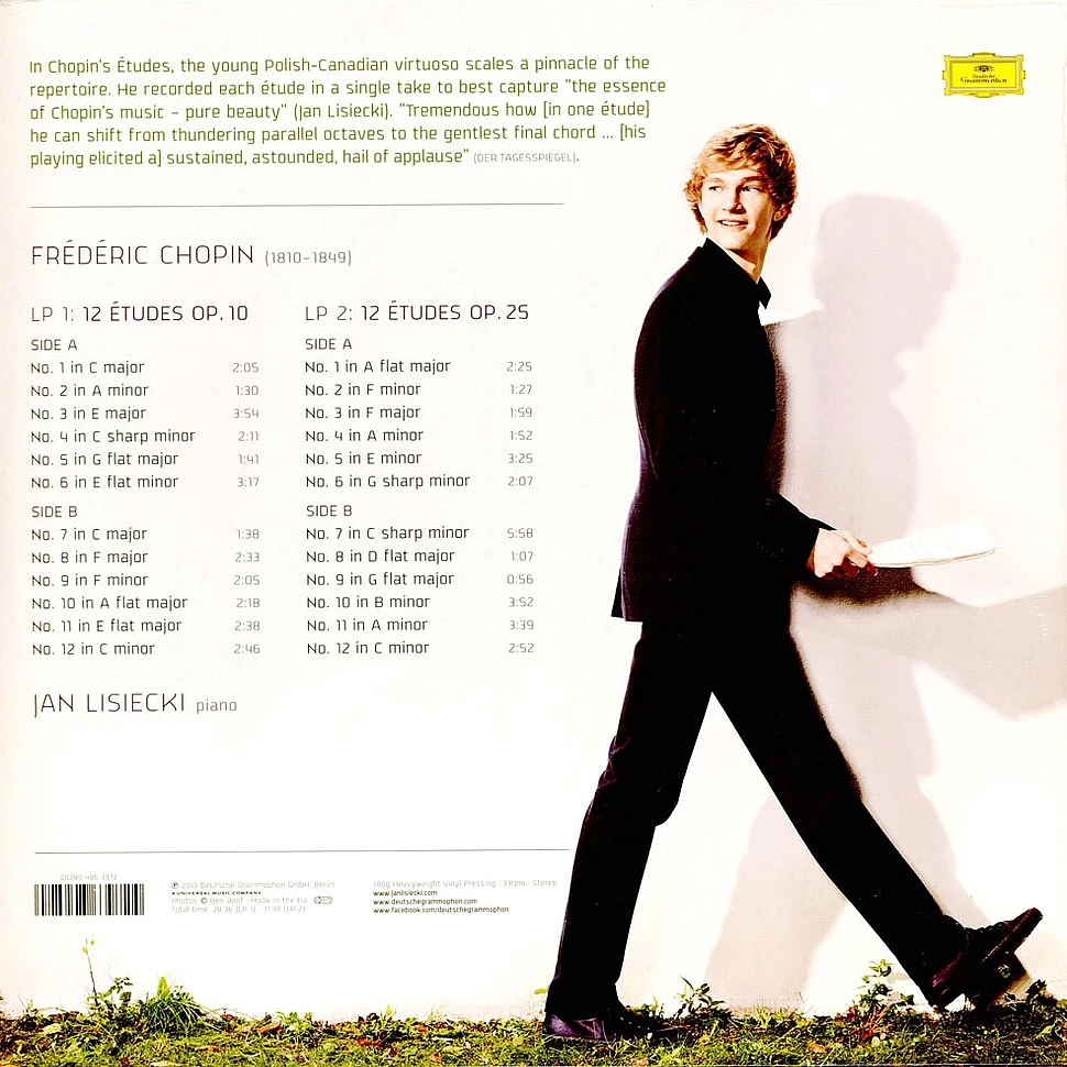 Jan Lisiecki - Chopin Etudes Op. 10 & 25 [2]