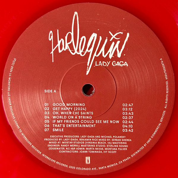 Lady Gaga – Harlequin (Red Vinyl) [5]