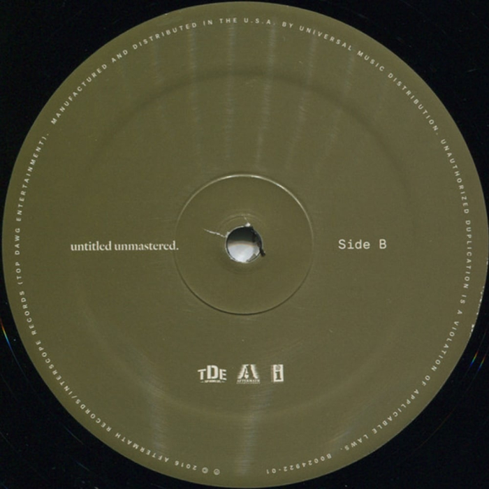 Kendrick Lamar - Untitled Unmastered. [3]