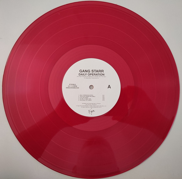 Gang Starr – Daily Operation (Red Translucent Vinyl) [3]