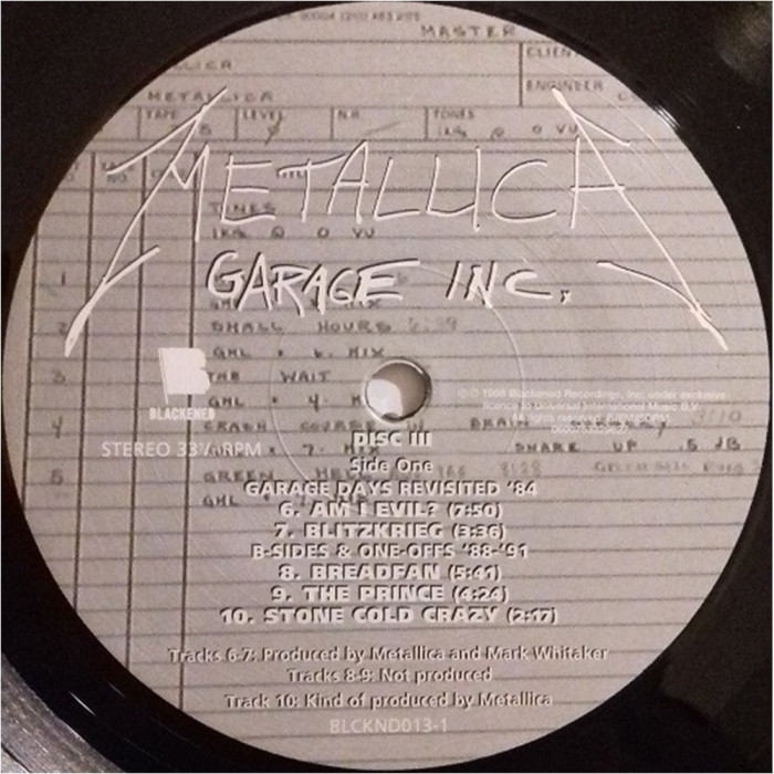 Metallica - Garage Inc [6]