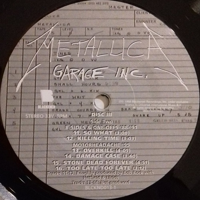 Metallica - Garage Inc [8]
