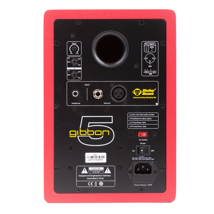 Monkey Banana Gibbon 5 Red [2]