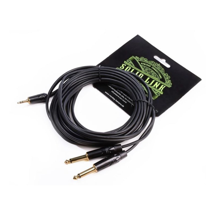 Monkey Banana Solid Link Cable - 2 x Jack 6,3 mm/3,5mm Jack/ 5 m [5]