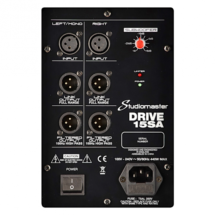 Studiomaster Drive 15SA [2]