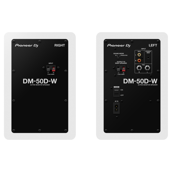 Pioneer DJ DM-50D White [3]