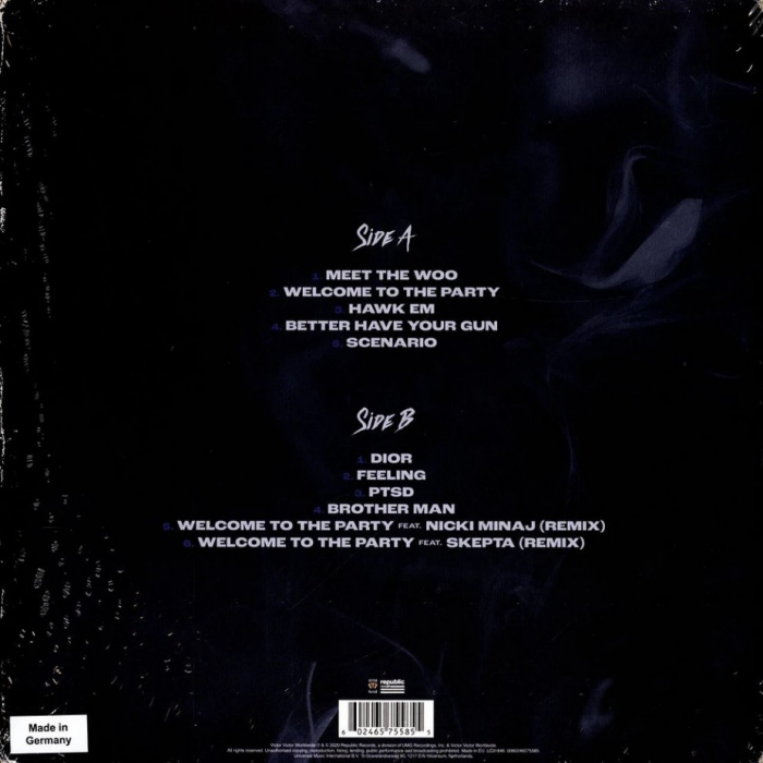 Pop Smoke – Meet The Woo V.1 Mixtape (Blue) [2]