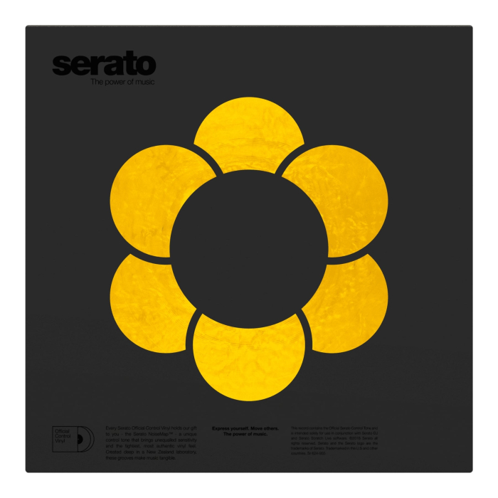 Serato 2x12 inch Control Vinyl Sacred Geometry II Gold [5]