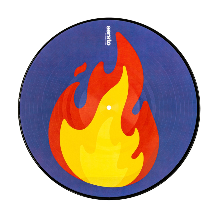Serato 2x12 inch Emoji Picture Vinyl Pressing  inchFlame/Record inch [3]