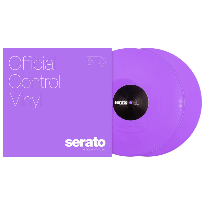 Serato 2x12 inch Neon-Series, Control Vinyl Neon-violet [6]