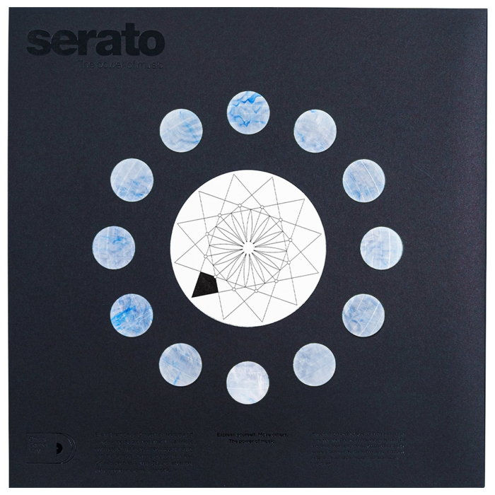 Serato 2x12 inch Sacred Geometry III  inchThe Seed of Life inch Control Vinyl [2]