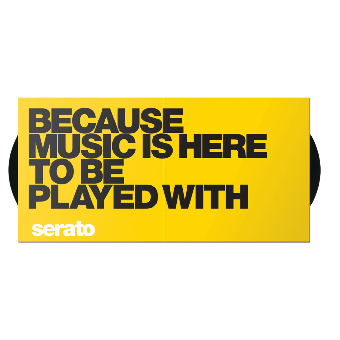 Serato Manifesto Performance Series 12 inch Because Music Is Here To Be Played With (Pair) [4]