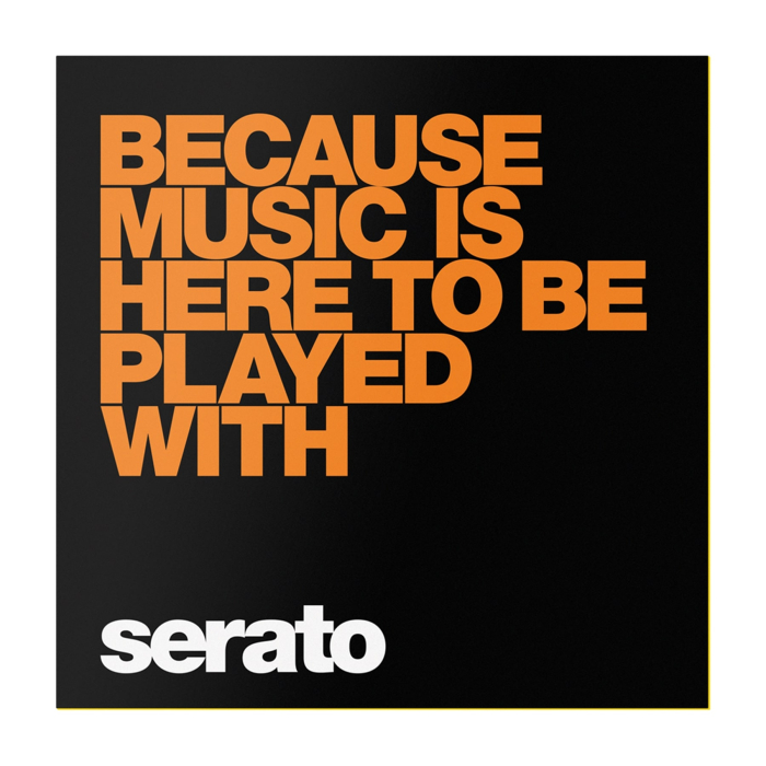 Serato Manifesto Performance Series 12 inch Because Music Is Here To Be Played With (Pair) [5]