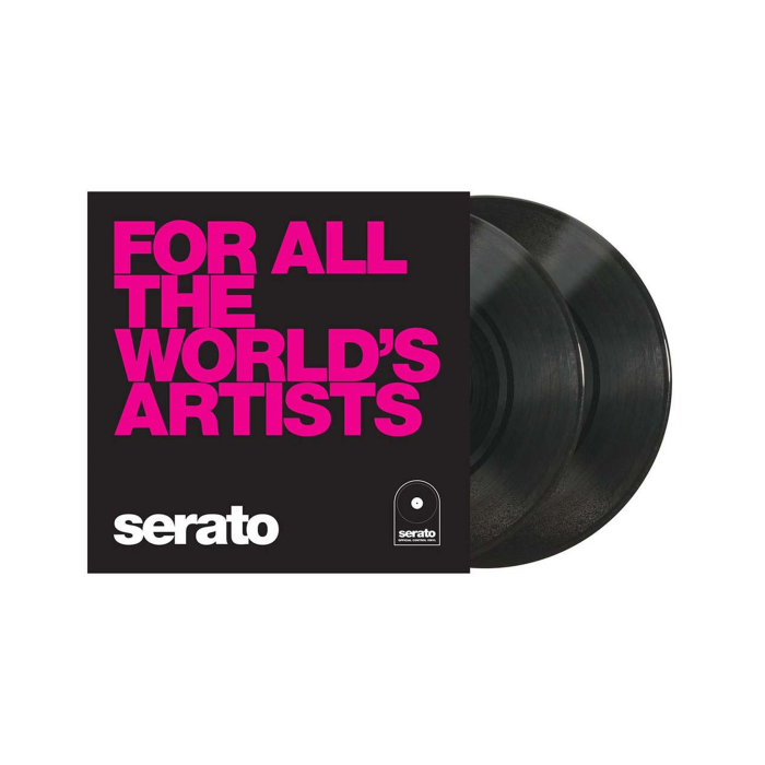 Serato Manifesto-Series, 2x10 inch Control Vinyls black [1]