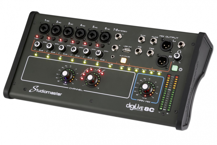 Studiomaster Digilive 8C Mixer Digital [3]