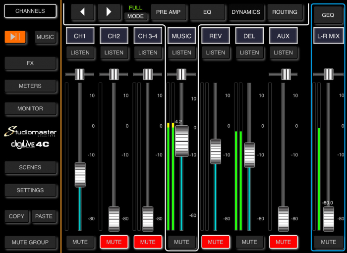 Studiomaster Digilive 8C Mixer Digital [7]