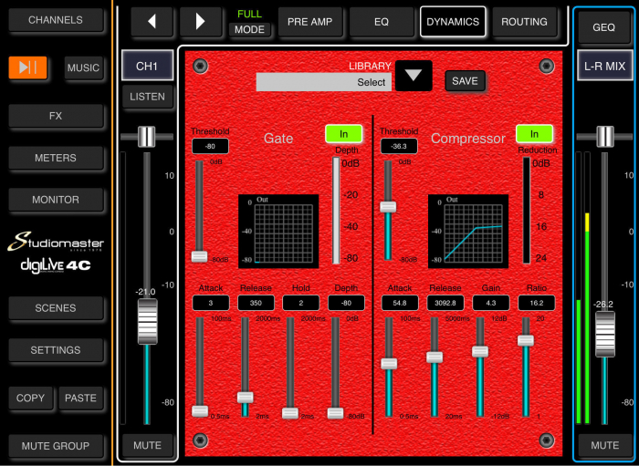 Studiomaster Digilive 4c Mixer Digital [7]