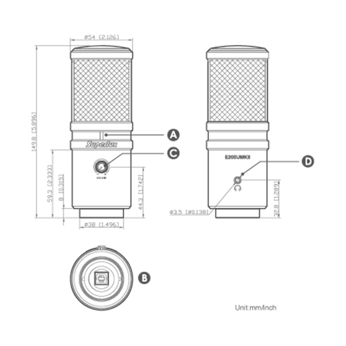 Superlux E205U MKII BK [3]