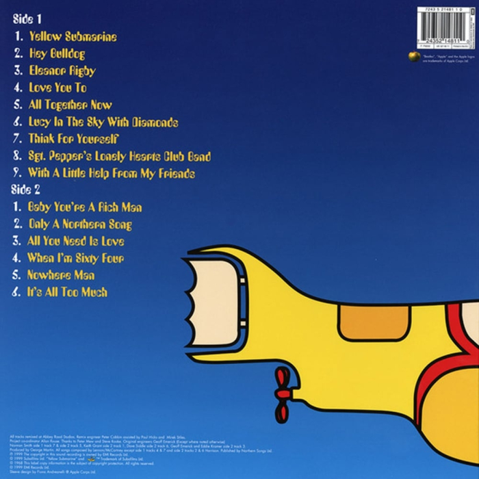 The Beatles - Yellow Submarine Songtrack [2]