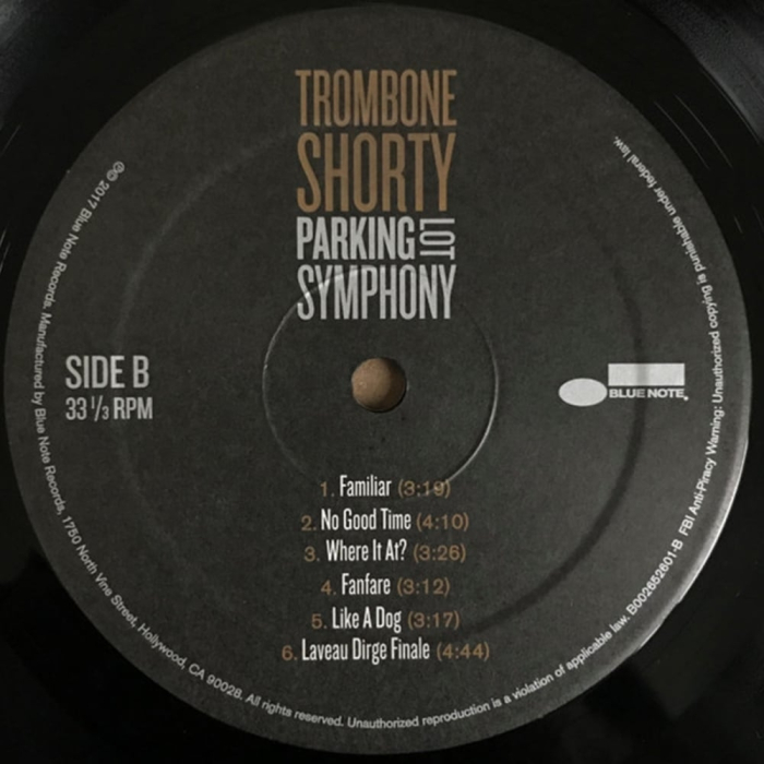 Trombone Shorty - Parking Lot Symphony [4]