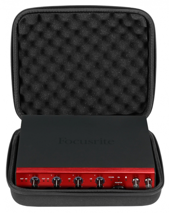 UDG Creator Focusrite Scarlett 2i2/4i4 4th Gen/Clarett+ 4Pre/2Pre Hardcase Black [2]