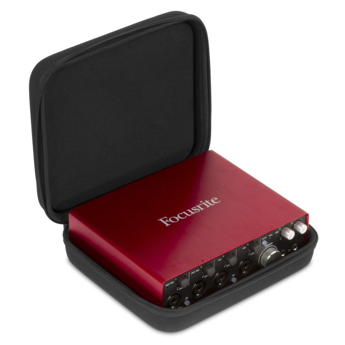 UDG Creator Focusrite Scarlett 4i4/ Clarett 2Pre/ 4Pre/ NI Komplete Audio 6 MK2 Hardcase Black [4]