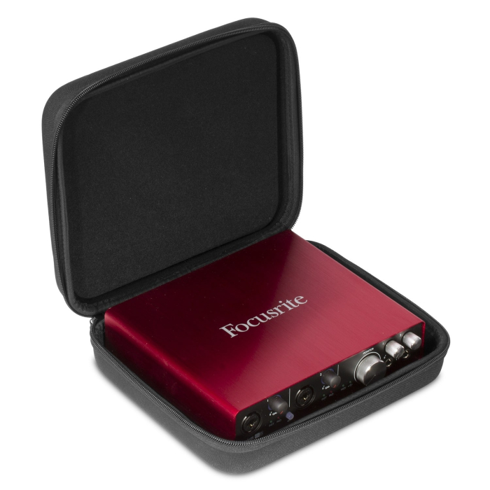 UDG Creator Focusrite Scarlett 4i4/ Clarett 2Pre/ 4Pre/ NI Komplete Audio 6 MK2 Hardcase Black [2]