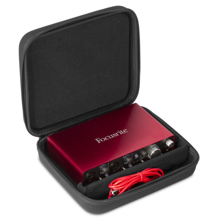 UDG Creator Focusrite Scarlett 4i4/ Clarett 2Pre/ 4Pre/ NI Komplete Audio 6 MK2 Hardcase Black [3]