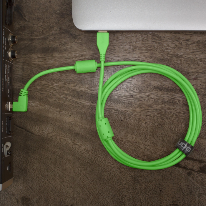 UDG Ultimate 1m Cable USB 2.0 Green Angled [8]