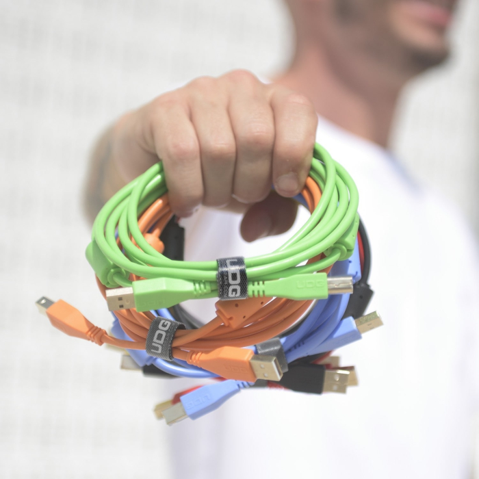 UDG Ultimate 1m Cable USB 2.0 Green Angled [6]