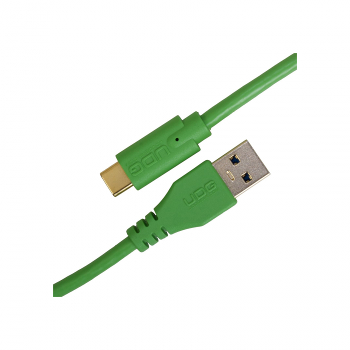UDG Ultimate Audio Cable USB 3.0 C-A Green Straight 1,5m [3]
