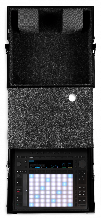 UDG Ultimate Flight Case Ableton Push 3 Black Plus (Laptop Shelf) [9]