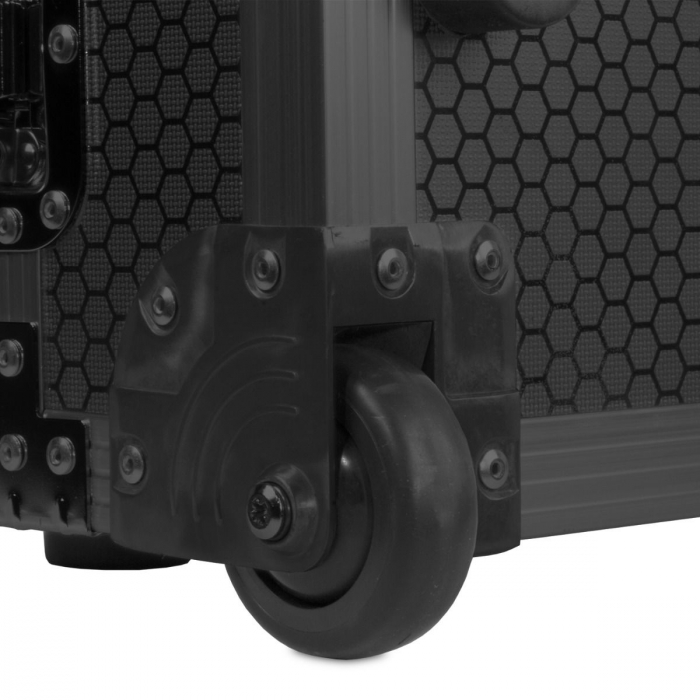 UDG Ultimate Flight Case Multi Format Turntable Black MK2 Plus (Trolley & Wheels) [9]