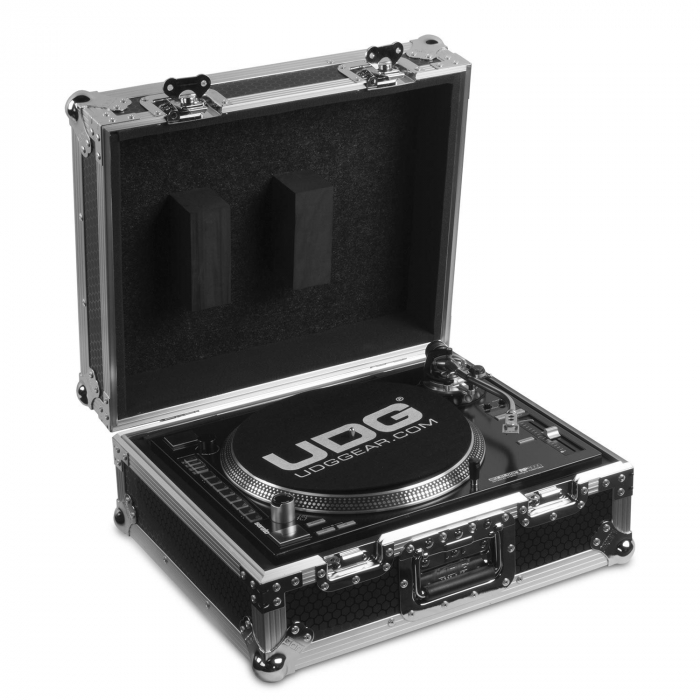 UDG Ultimate Flight Case Multi Format Turntable Silver MK2 [7]