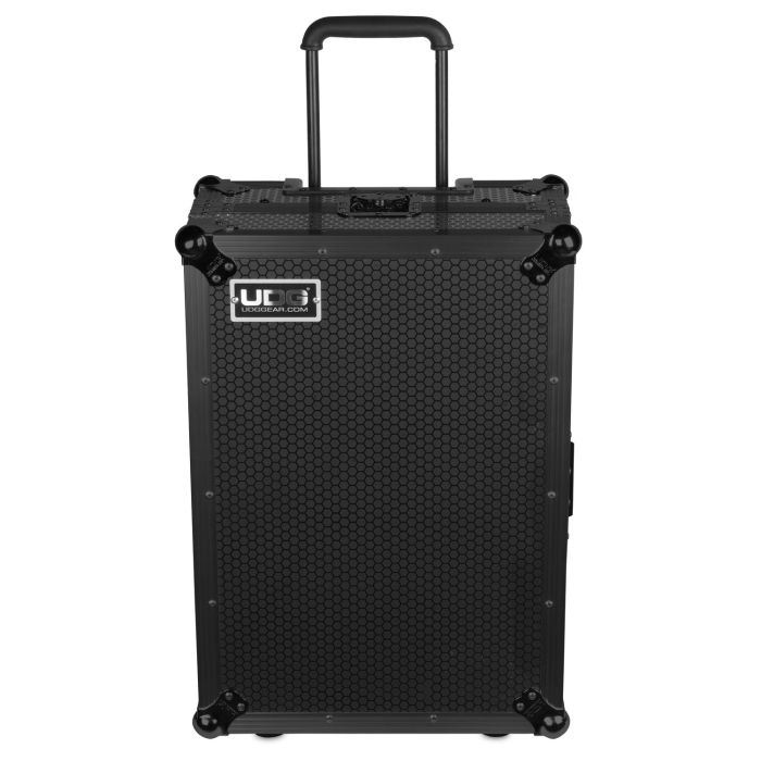 UDG Ultimate Flight Case MultiFormat XL Black Plus (Laptop Shelf, Trolley & Wheels) [5]