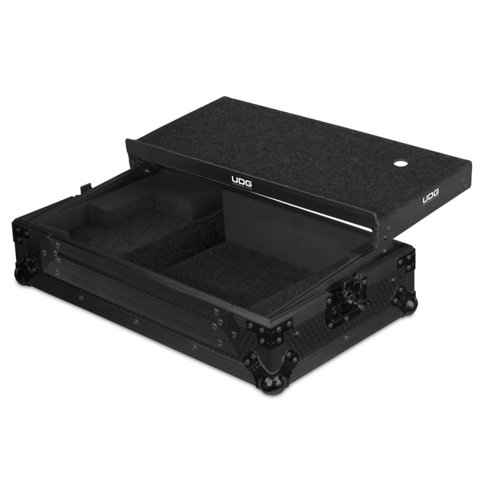 UDG Ultimate Flight Case Pioneer DJ DDJ-SB2/ SB3/ DDJ-400 / NI S2 MK3 Black MK2 Plus (Laptop Shelf) [5]