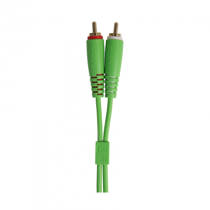UDG Ultimate Set RCA Straight - RCA Angled 3m - Green [3]