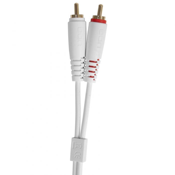 UDG Ultimate Set RCA Straight - RCA Angled 3m - White [3]