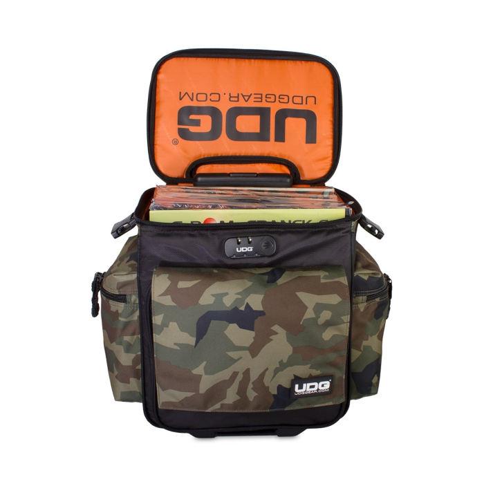 UDG Ultimate SlingBag Trolley DeLuxe Black Camo/Orange inside [3]
