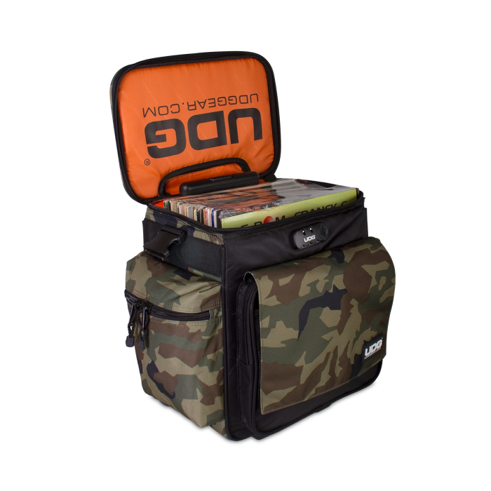 UDG Ultimate SlingBag Trolley DeLuxe Black Camo/Orange inside [4]
