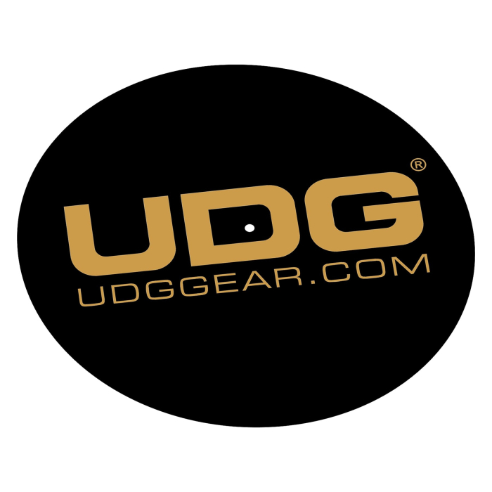 UDG Ultimate Turntable Slipmat Set Black/Golden U9935 [2]