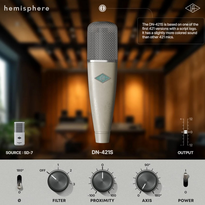 Universal Audio SD-7 - Microfon dinamic hipercaridoid [7]