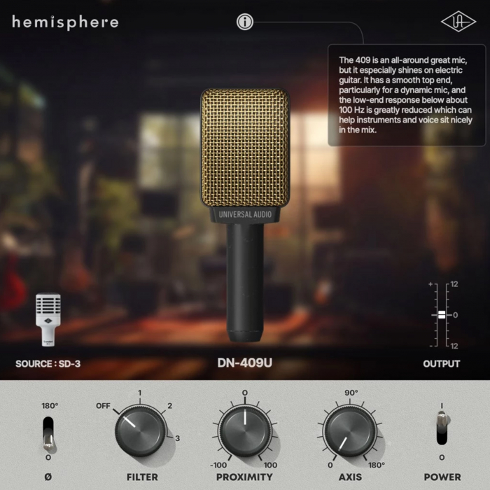 Universal Audio SD-3X3 - Set microfoane dinamice [9]