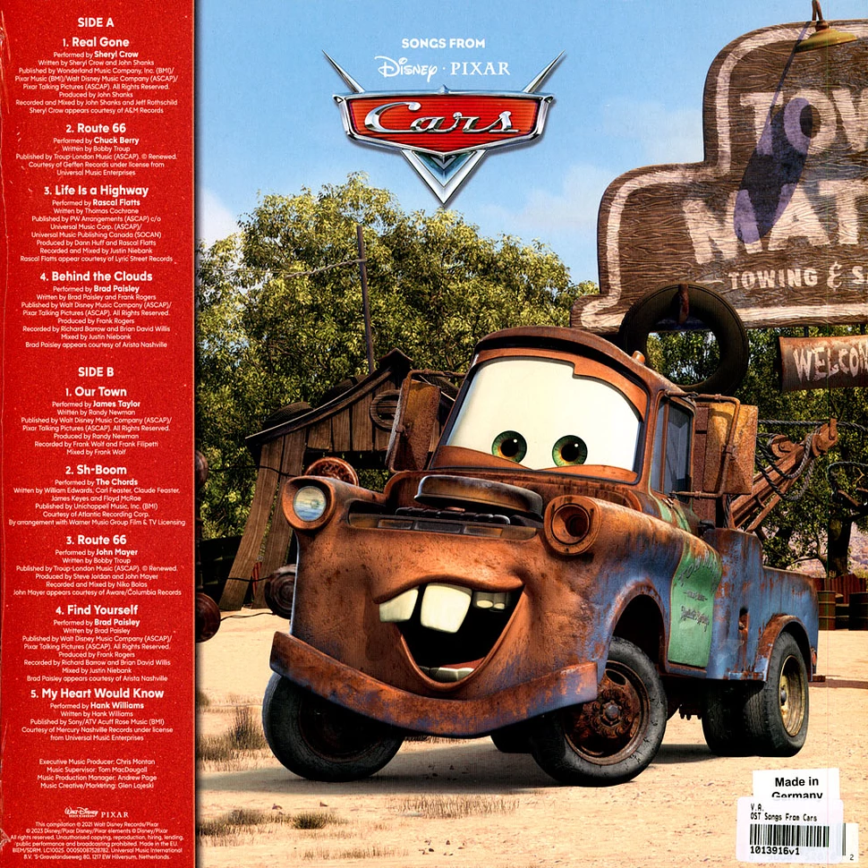 Various Artist - Songs From Cars [2]